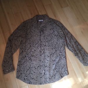 Equipment silk blouse